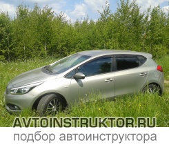 Обучение вождению на автомобиле Kia Ceed